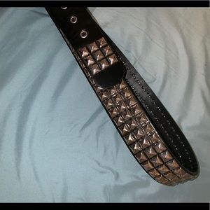 silver studded belt